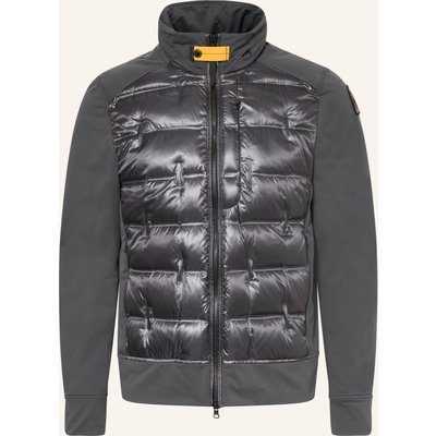 Parajumpers Daunenjacke Matty Im Materialmix grau