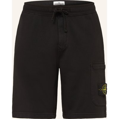 Stone Island Sweatshorts schwarz