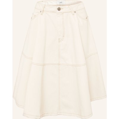 Ami Paris Jeansrock weiss