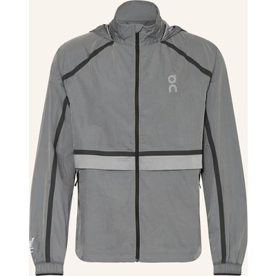On Laufjacke Performance Volt grau