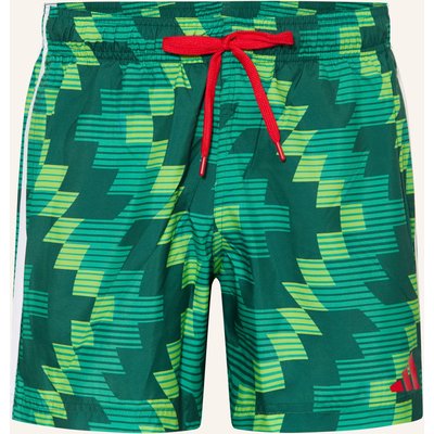 Adidas Badeshorts Football-Inspired Graphic 5inch gruen