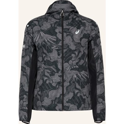 Asics Laufjacke Fujitrail Packable schwarz