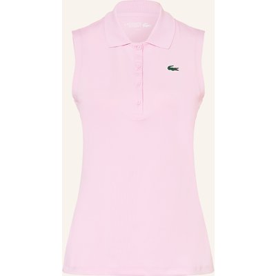 Lacoste Funktions-Poloshirt rosa