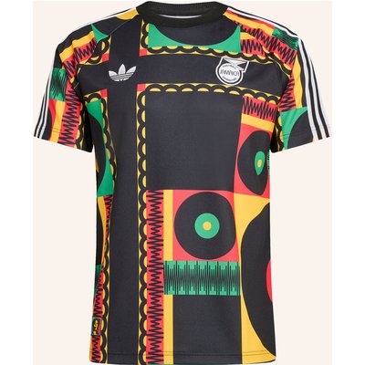 Adidas Fußballtrikot Jamaika 26 X Bob Marley schwarz