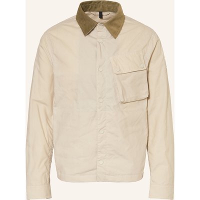 Belstaff Overjacket Im Materialmix beige
