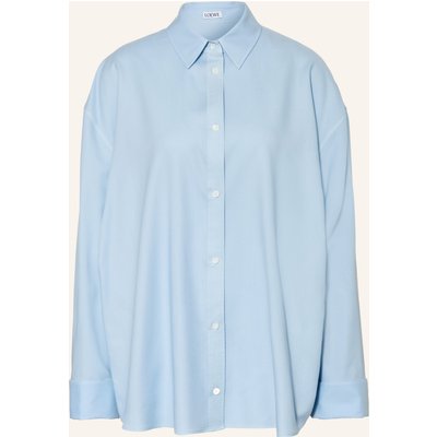 Loewe Hemdbluse blau