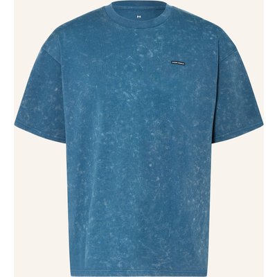 Under Armour T-Shirt Ua Heavyweight blau
