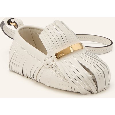 Tod's Taschenanhänger Gommino weiss