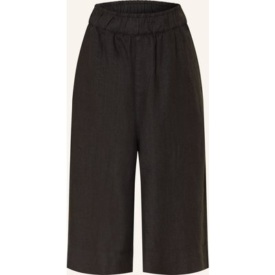 Knowledgecotton Apparel Leinen-Culotte Eve schwarz