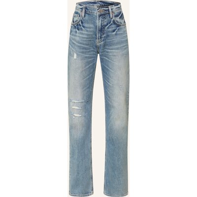 True Religion Straight Jeans Kate blau