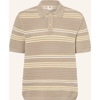 Levi's® Strick-Poloshirt Laguna beige