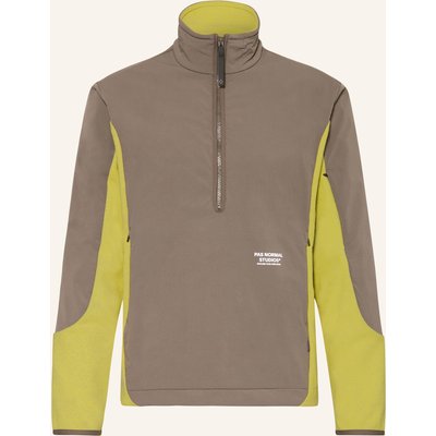 Pas Normal Studios Hybrid-Fleecejacke gruen