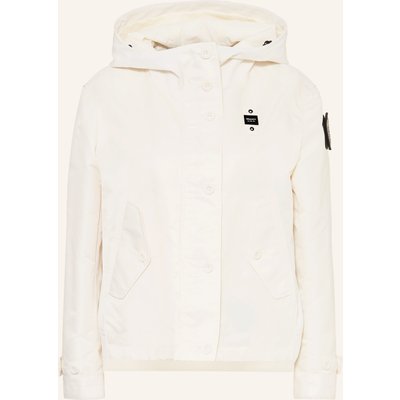 Blauer Jacke Marcella weiss