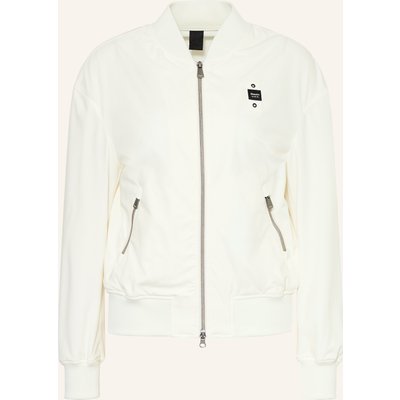 Blauer Blouson Devin weiss