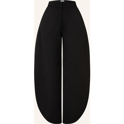 Alaïa Hose Petal schwarz