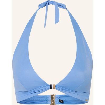 Boss Neckholder-Bikini-Top Boss Codes blau