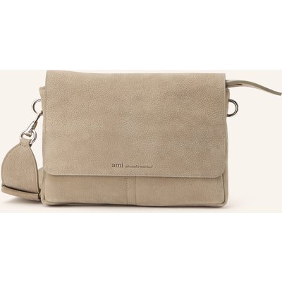 Ami Paris Umhängetasche beige