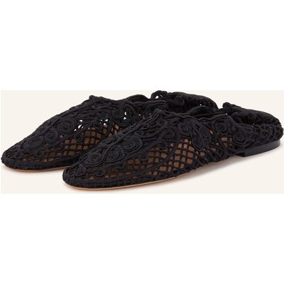 Odissì Ballerinas Aus Spitze schwarz