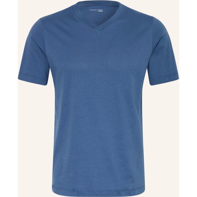 Schiesser Schlafshirt Mix+Relax blau