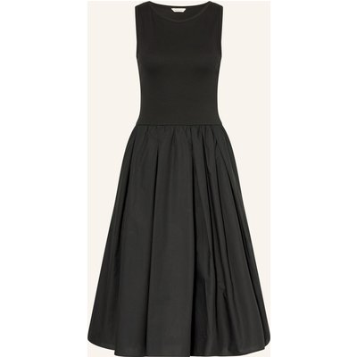 Gant Kleid Im Materialmix schwarz
