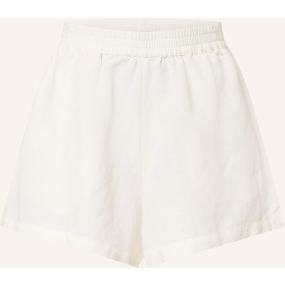 Boss Shorts Tallan Mit Leinen weiss