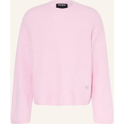 Wrstbhvr Pullover Enci Mit Alpaka pink