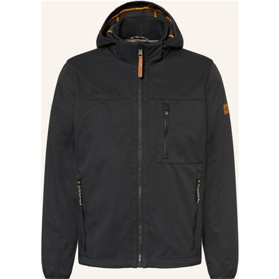 Camel Active Softshell-Jacke Mit Abnehmbarer Kapuze schwarz