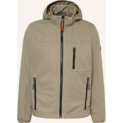 Camel Active Softshell-Jacke Mit Abnehmbarer Kapuze gruen