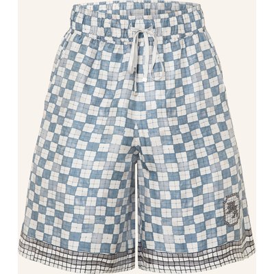 Amiri Seidenshorts blau