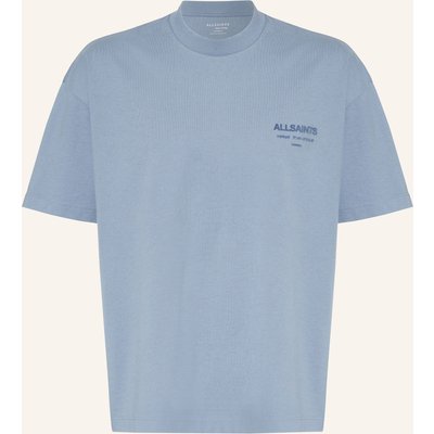 Allsaints T-Shirt Xander blau