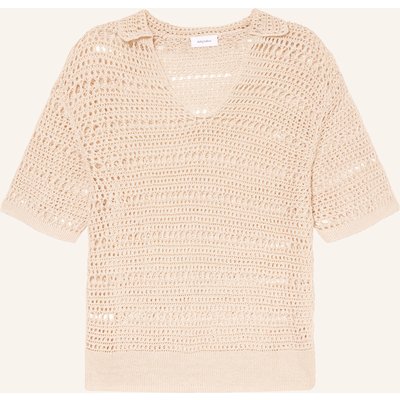 Darling Harbour Häkelshirt beige