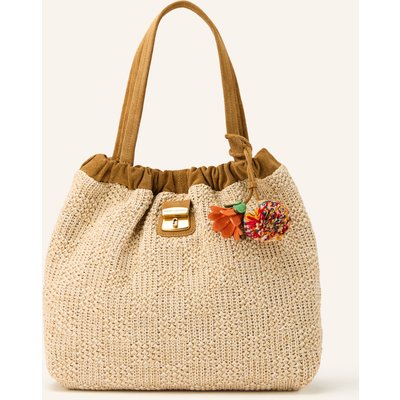 Marc Jacobs Beuteltasche The Summer Woven Cristina beige