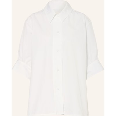 Jil Sander Hemdbluse Mit 3/4-Arm weiss