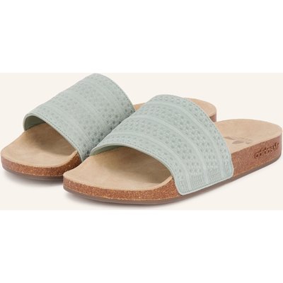 Adidas Originals Pantoletten Adilette Rs gruen
