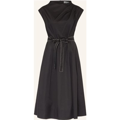 Peserico Kleid Mit Schmucksteinen schwarz
