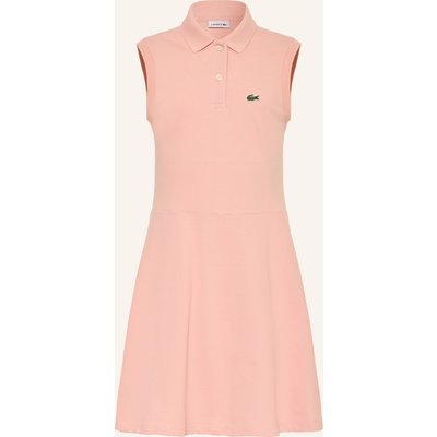 Lacoste Piqué-Polokleid orange