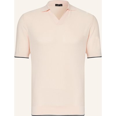 Van Laack Strick-Poloshirt Vl-Silus-f1 weiss