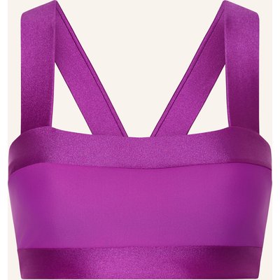 Goldbergh Bustier-Bikini-Top Plonge lila