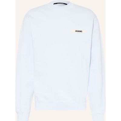 Jacquemus Sweatshirt Le Sweatshirt Gros Grain blau