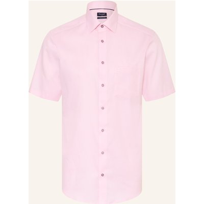 Olymp Kurzarm-Hemd Luxor Modern Fit pink