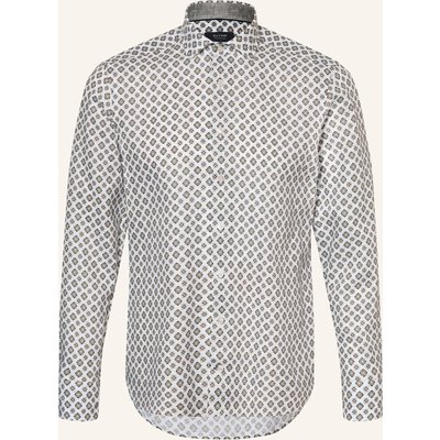 Olymp Signature Leinenhemd Casual Tailored Fit gruen