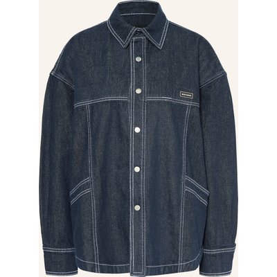 Wrstbhvr Jeans-Overshirt Leandra blau