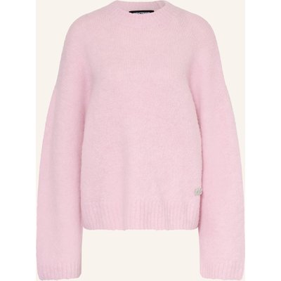Wrstbhvr Pullover Enci Mit Alpaka rosa