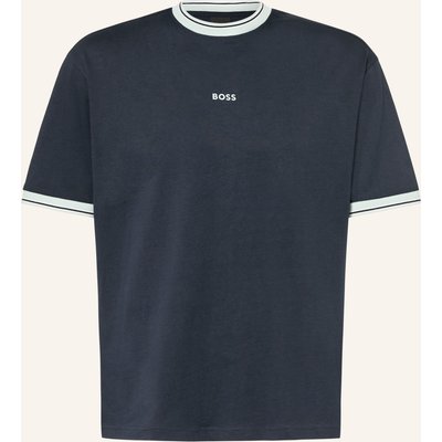 Boss T-Shirt Blocks blau