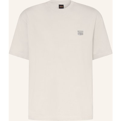 Boss T-Shirt Brutalism grau