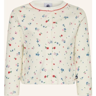 Petit Bateau Jerseyjacke weiss