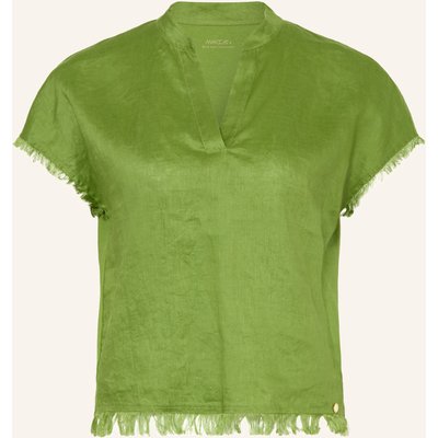 Marc Cain Blusenshirt Im Materialmix gruen