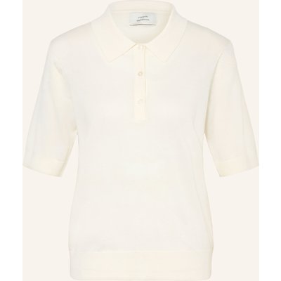 Loulou De Saison Strick-Poloshirt Migo Aus Cashmere weiss