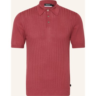 Digel Strick-Poloshirt Damy rot