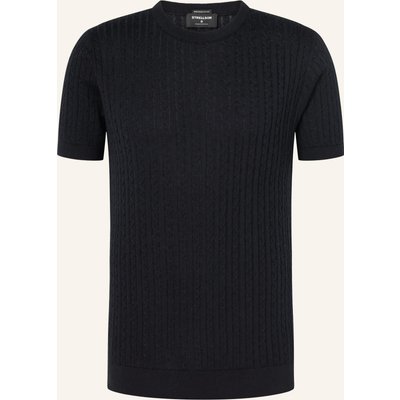 Strellson Strickshirt Adrian blau